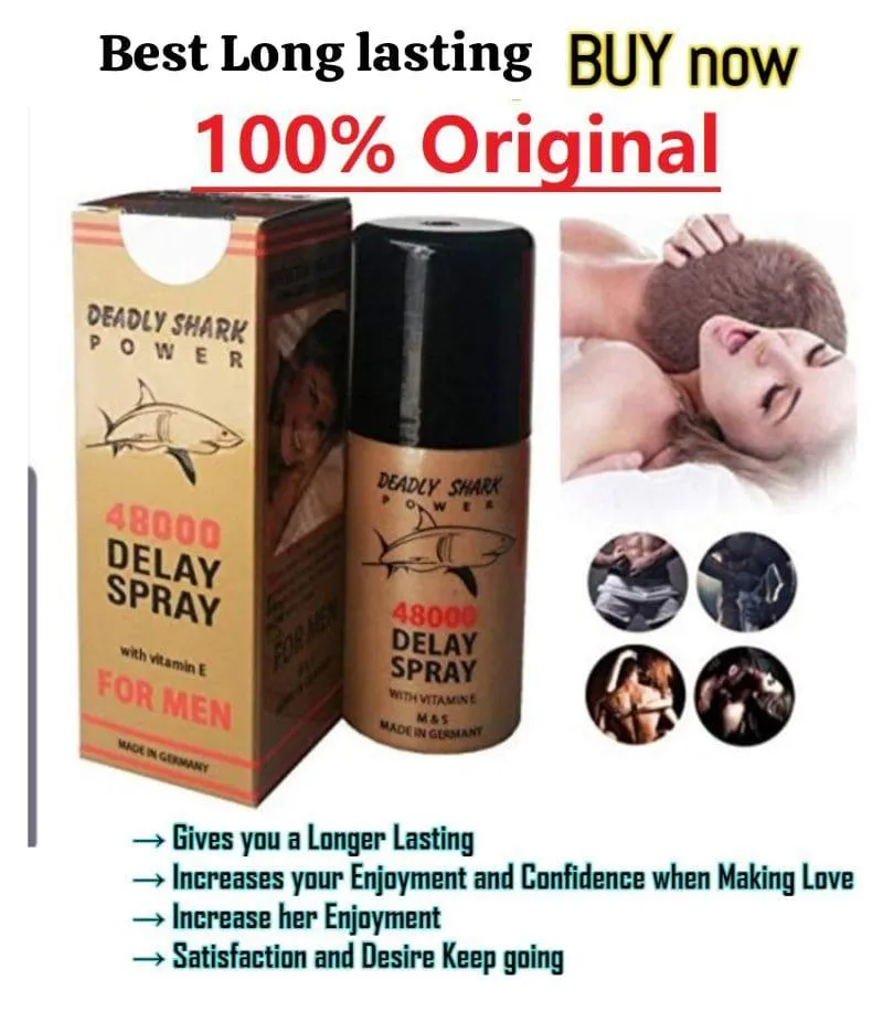 Deadly Shark Power 48000 Delay Spray X